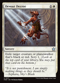 Devout Decree – Uncommon Magic: The Gathering card from Foundations (#571)