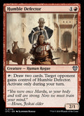 Humble Defector – Uncommon Magic: The Gathering card from Outlaws of Thunder Junction Commander (#170)