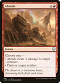 Abrade – Uncommon Magic: The Gathering card from Commander Legends (#410)