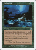Hurricane – Uncommon Magic: The Gathering card from Deckmasters (#28)