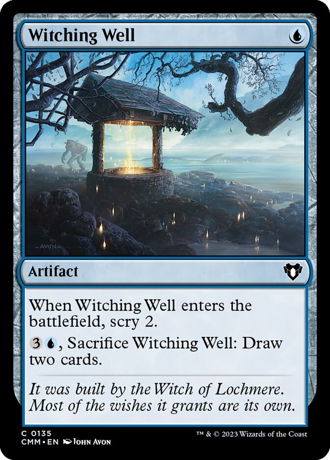 Witching Well – Common Magic: The Gathering card from Commander Masters (#135)