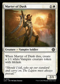Martyr of Dusk – Common Magic: The Gathering card from The Lost Caverns of Ixalan Commander (#132)