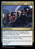 Disinformation Campaign – Uncommon Magic: The Gathering card from Murders at Karlov Manor Commander (#208)