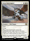 Aven Interrupter – Rare Magic: The Gathering card from Outlaws of Thunder Junction (#4)