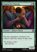 Supportive Parents – Uncommon Magic: The Gathering card from Marvel's Spider-Man (#119)