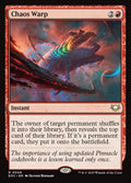 Chaos Warp – Rare Magic: The Gathering card from Edge of Eternities Commander (#49)
