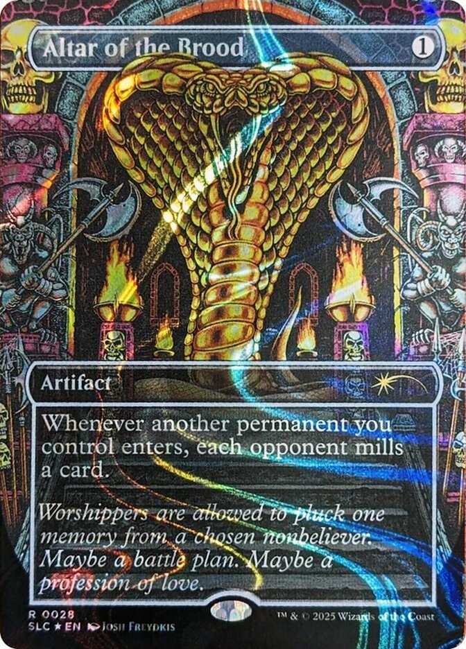 Altar of the Brood – Rare Magic: The Gathering card from Secret Lair Countdown (#28)