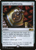 Amulet of Safekeeping – Rare Magic: The Gathering card from Core Set 2019 (#226)