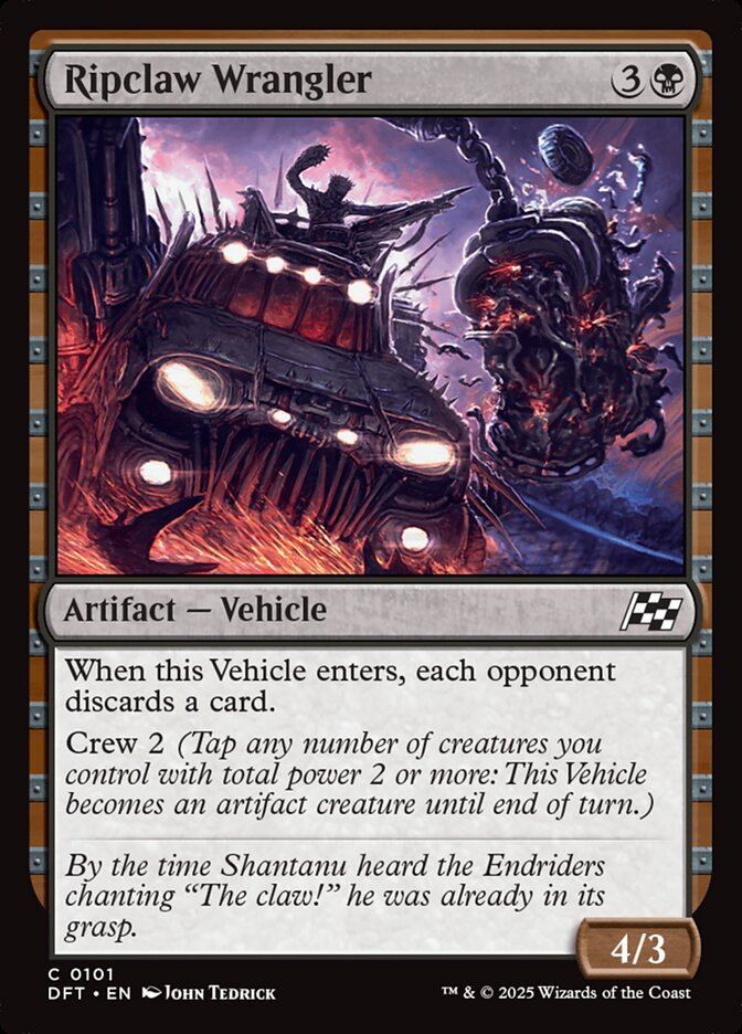 Ripclaw Wrangler – Common Magic: The Gathering card from Aetherdrift (#101)