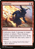 Carbonize – Common Magic: The Gathering card from Eternal Masters (#122)