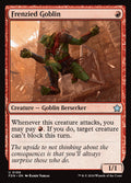 Frenzied Goblin – Uncommon Magic: The Gathering card from Foundations (#199)