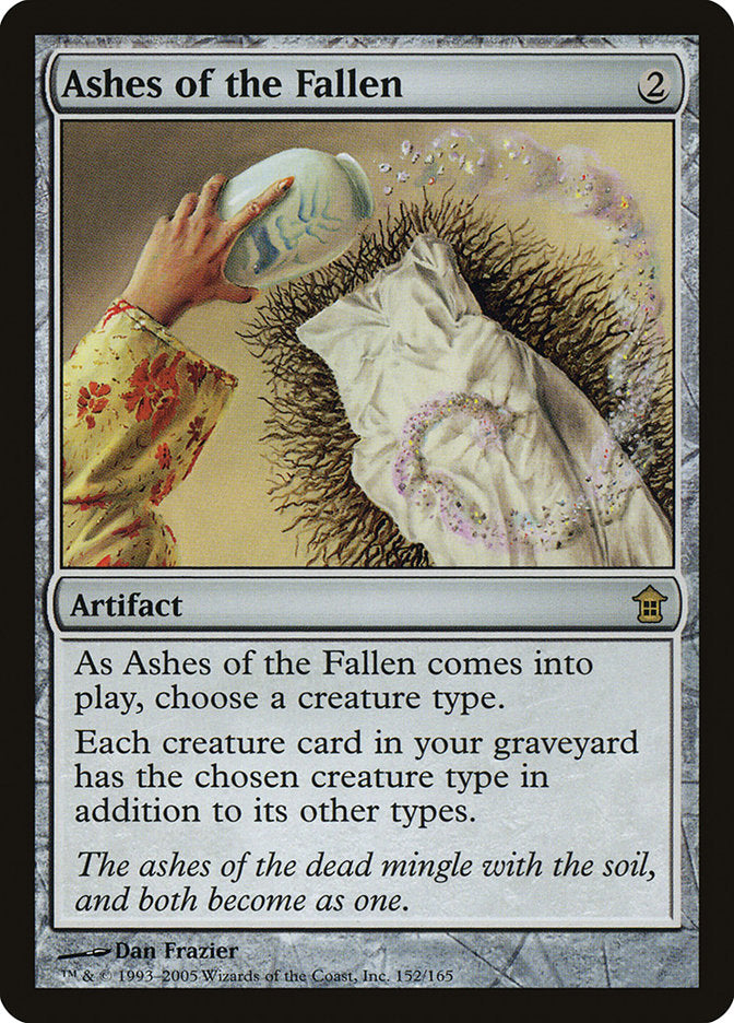 Ashes of the Fallen – Rare Magic: The Gathering card from Saviors of Kamigawa (#152)