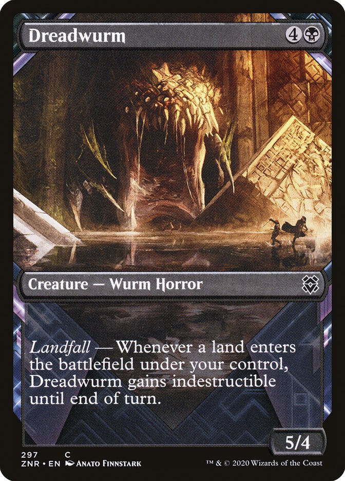 Dreadwurm – Common Magic: The Gathering card from Zendikar Rising (#297)