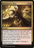 Bituminous Blast – Uncommon Magic: The Gathering card from Commander 2016 (#182)