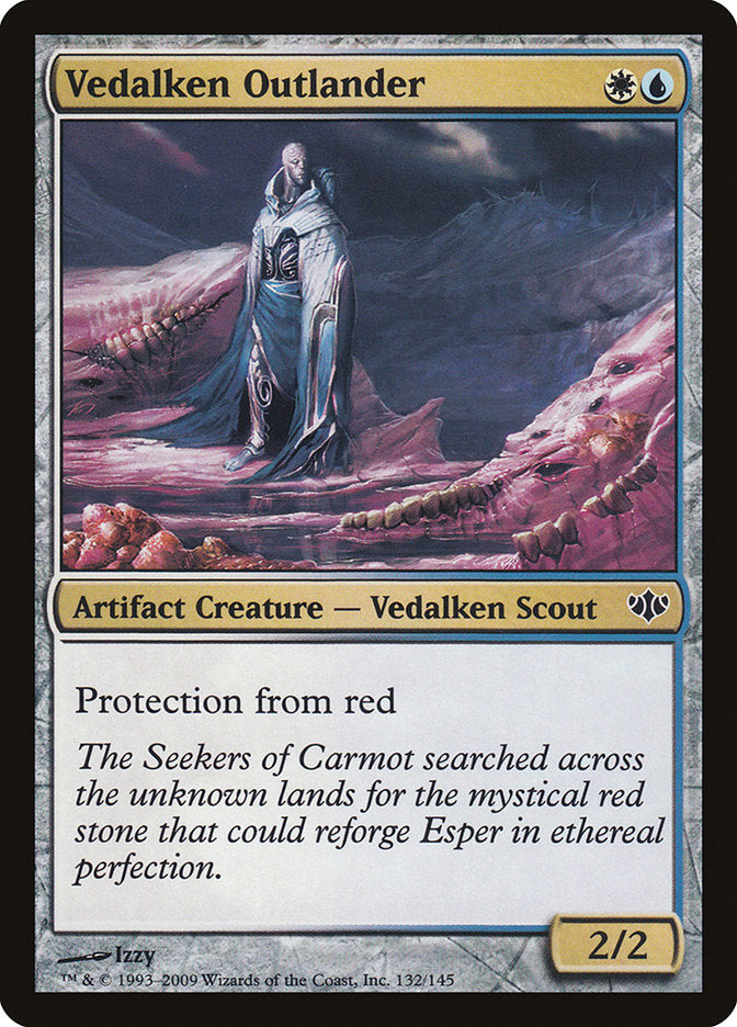 Vedalken Outlander – Common Magic: The Gathering card from Conflux (#132)