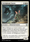 Driftgloom Coyote – Uncommon Magic: The Gathering card from Bloomburrow (#11)