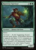 Rootwise Survivor – Uncommon Magic: The Gathering card from Duskmourn: House of Horror (#196)