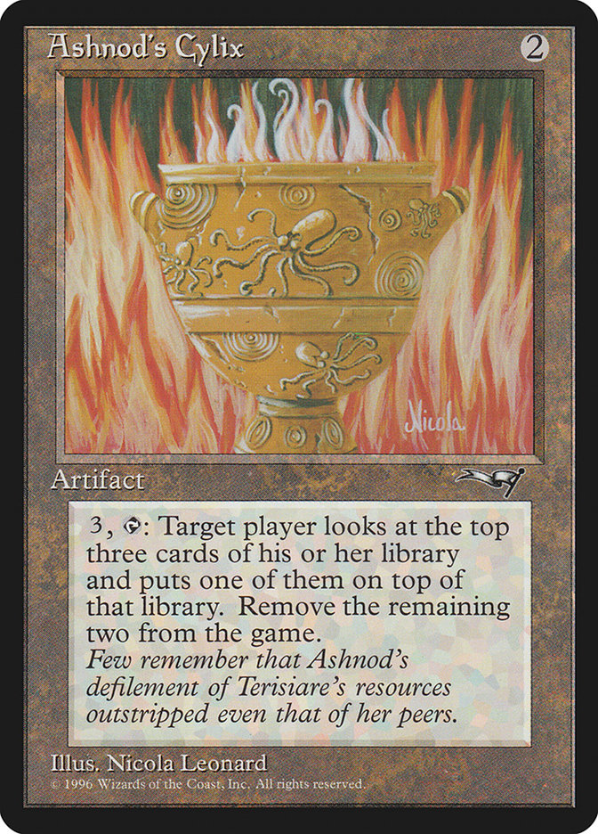 Ashnod's Cylix – Rare Magic: The Gathering card from Alliances (#117)
