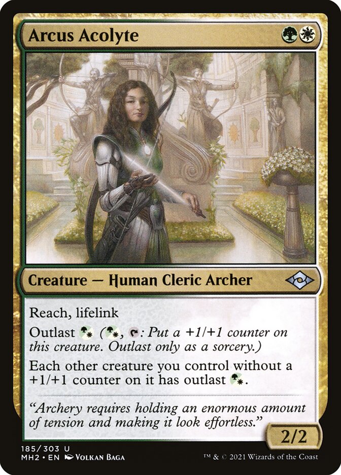 Arcus Acolyte – Uncommon Magic: The Gathering card from Modern Horizons 2 (#185)