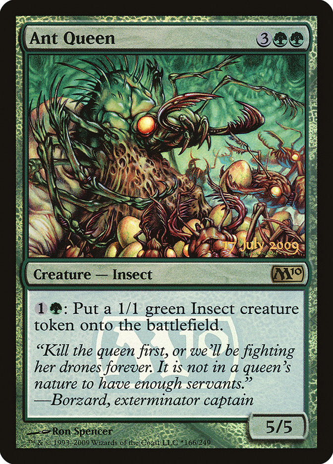 Ant Queen – Rare Magic: The Gathering card from Magic 2010 Promos (#166★)