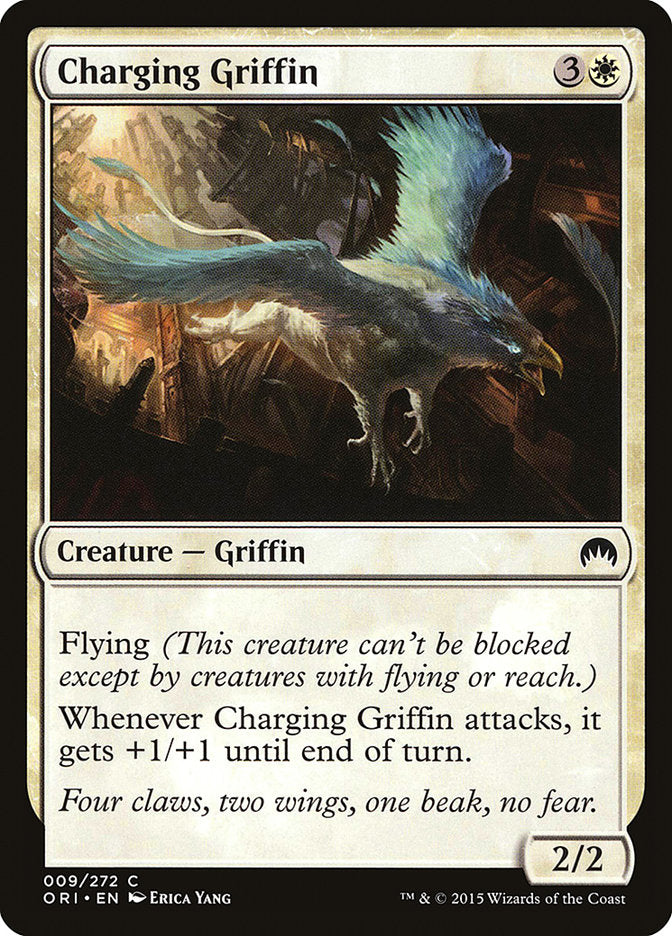 Charging Griffin – Common Magic: The Gathering card from Magic Origins (#9)