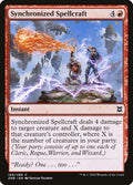 Synchronized Spellcraft – Common Magic: The Gathering card from Zendikar Rising (#168)
