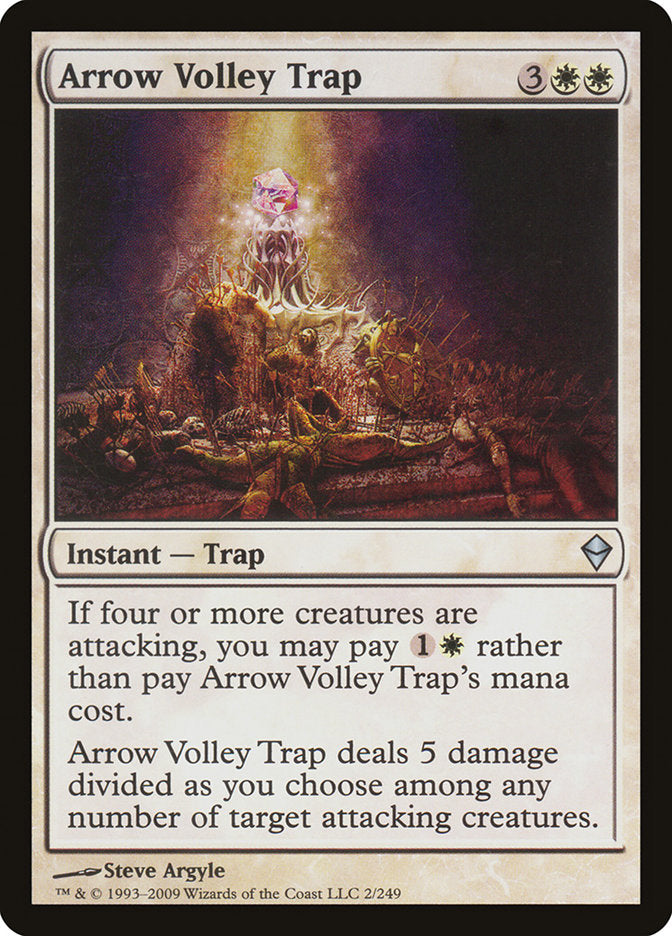 Arrow Volley Trap – Uncommon Magic: The Gathering card from Zendikar (#2)