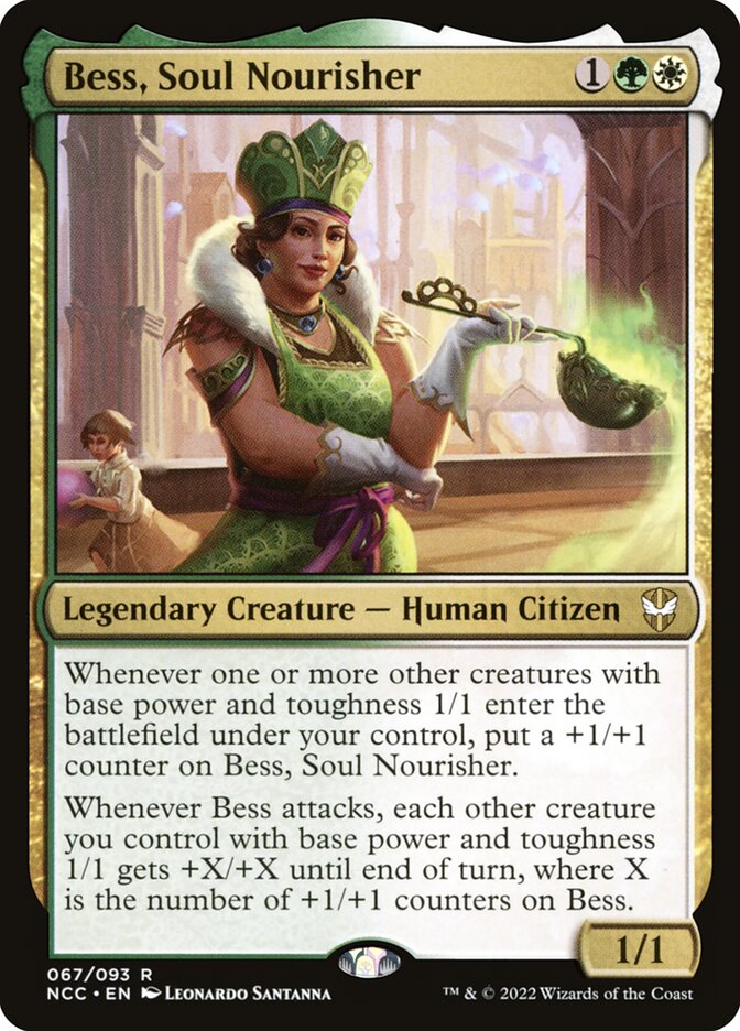 Bess, Soul Nourisher – Rare Magic: The Gathering card from New Capenna Commander (#67)