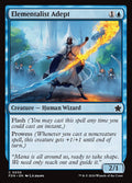 Elementalist Adept – Common Magic: The Gathering card from Foundations (#36)