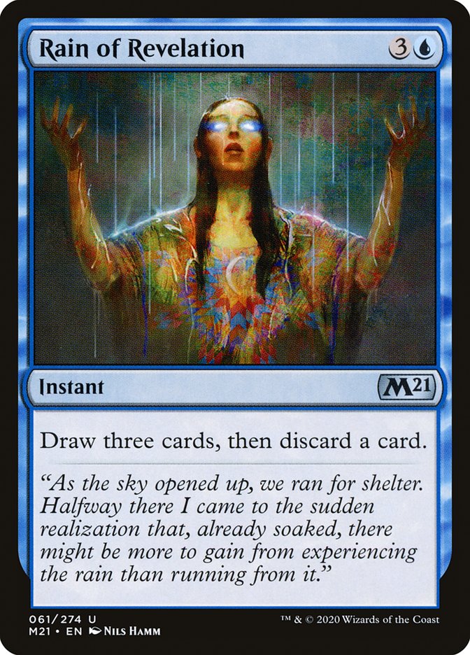 Rain of Revelation – Uncommon Magic: The Gathering card from Core Set 2021 (#61)