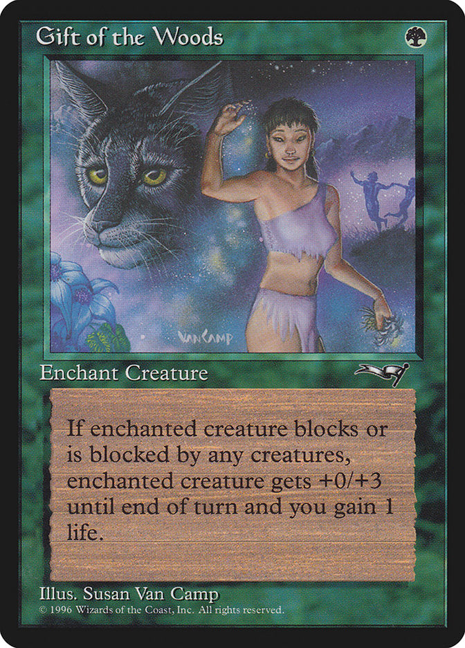 Gift of the Woods – Common Magic: The Gathering card from Alliances (#92a)