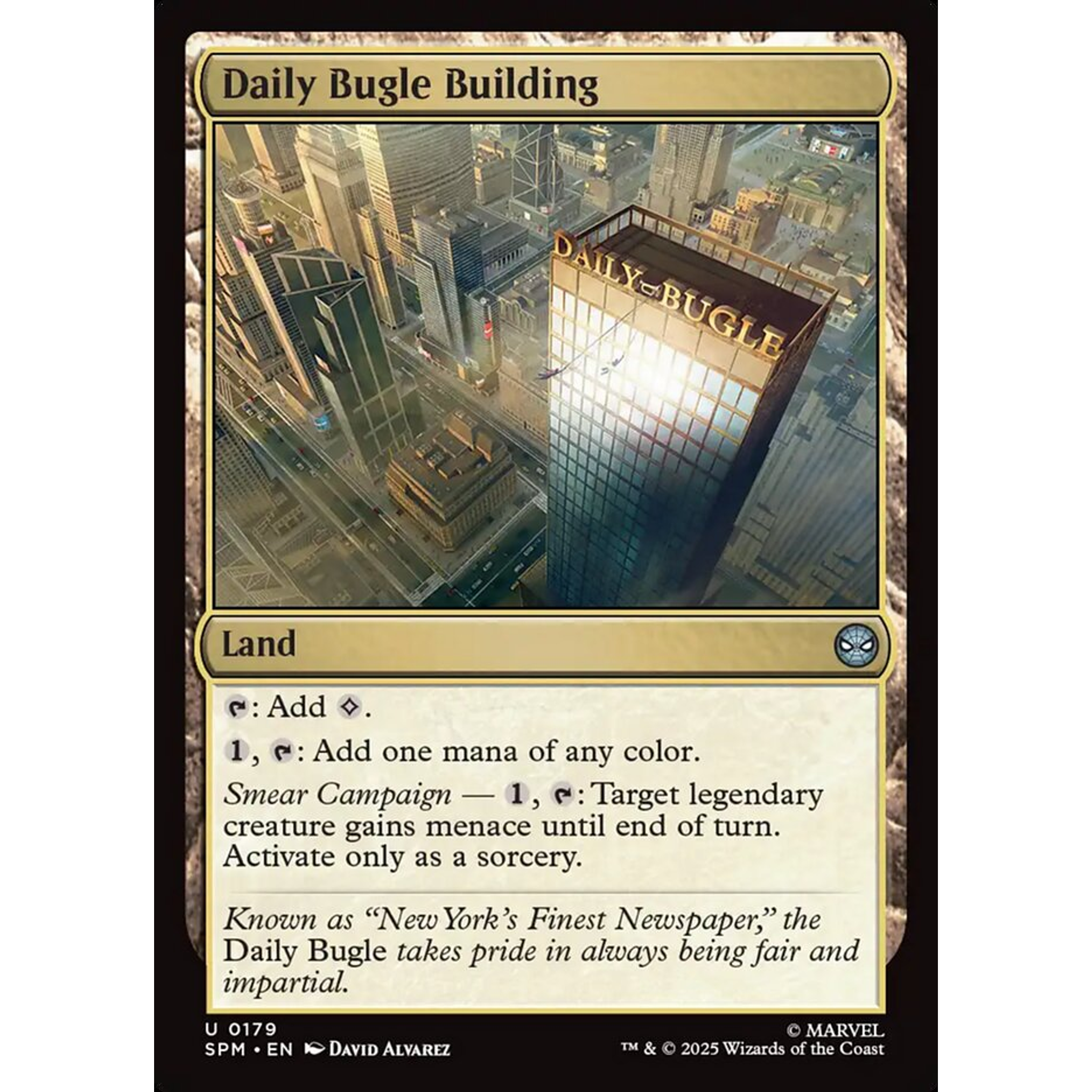 Daily Bugle Building (SPM 179) — Moore Collectables UK