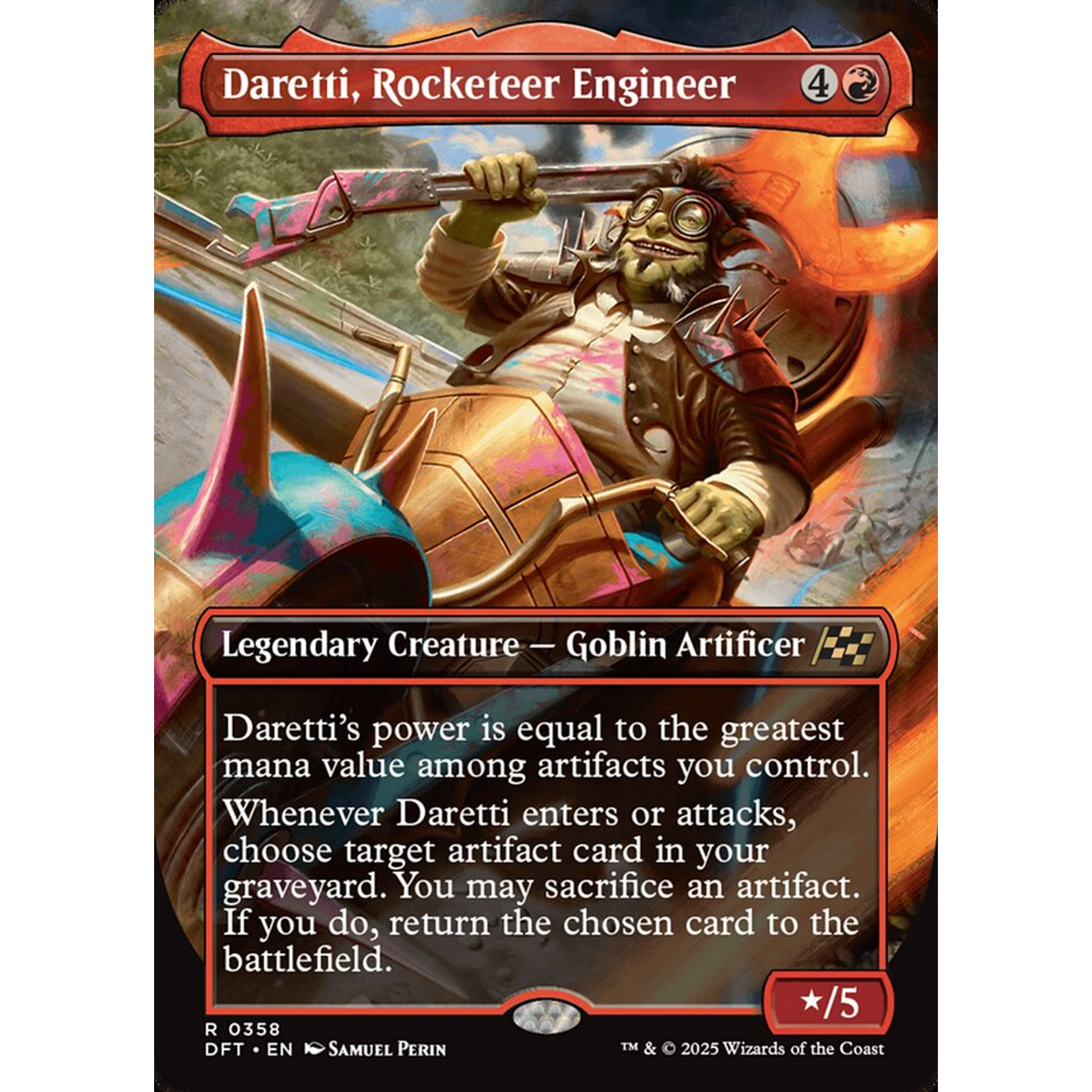 Daretti, Rocketeer Engineer (DFT 358) — Moore Collectables UK