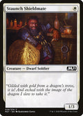 Staunch Shieldmate – Common Magic: The Gathering card from Core Set 2021 (#39)