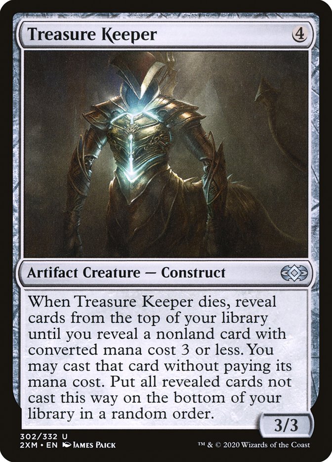 Treasure Keeper – Uncommon Magic: The Gathering card from Double Masters (#302)