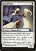 Court Cleric – Uncommon Magic: The Gathering card from Core Set 2019 (#283)