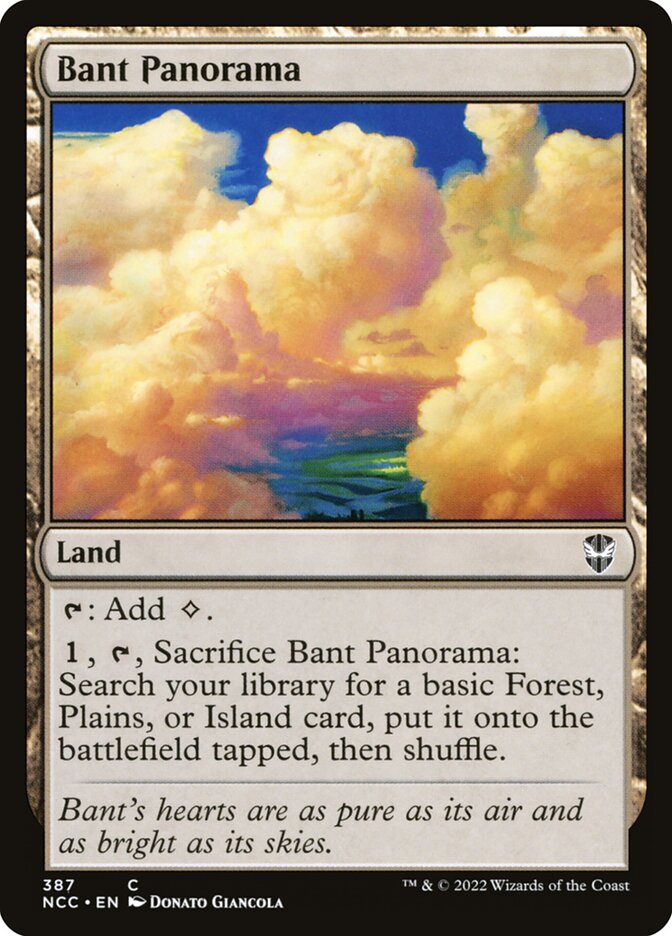 Bant Panorama – Common Magic: The Gathering card from New Capenna Commander (#387)
