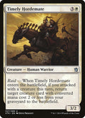 Timely Hordemate – Uncommon Magic: The Gathering card from Khans of Tarkir (#27)