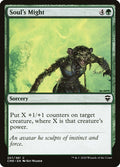 Soul's Might – Common Magic: The Gathering card from Commander Legends (#257)