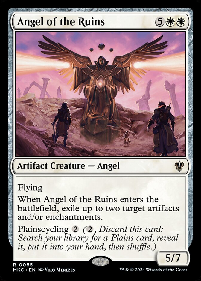 Angel of the Ruins – Rare Magic: The Gathering card from Murders at Karlov Manor Commander (#55)