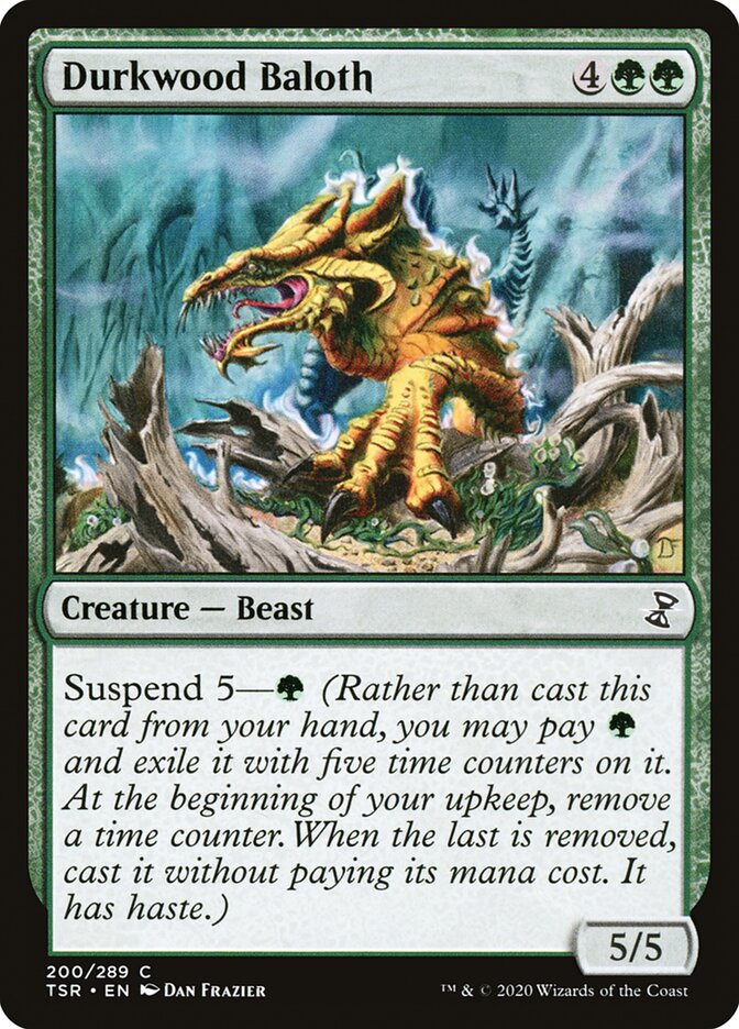 Durkwood Baloth – Common Magic: The Gathering card from Time Spiral Remastered (#200)