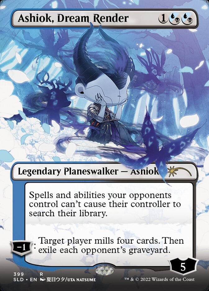Ashiok, Dream Render – Rare Magic: The Gathering card from Secret Lair Drop (#399)