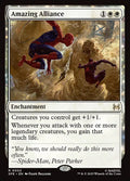 Amazing Alliance – Rare Magic: The Gathering card from Marvel's Spider-Man Eternal (#2)