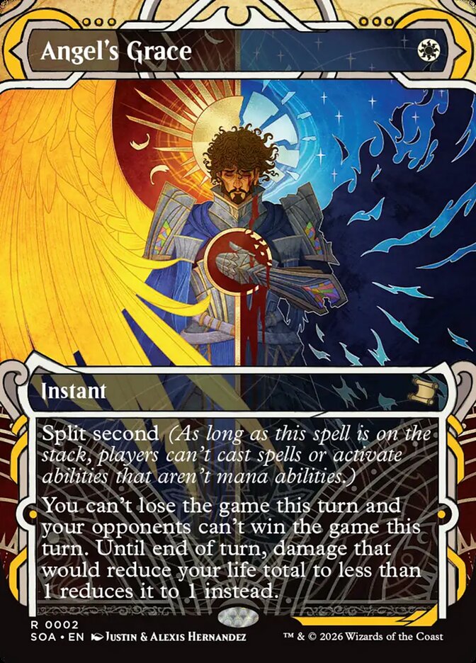 Angel's Grace – Rare Magic: The Gathering card from Secrets of Strixhaven Mystical Archive (#2)