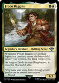 Frodo Baggins – Uncommon Magic: The Gathering card from The Lord of the Rings: Tales of Middle-earth (#205)