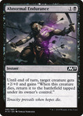 Abnormal Endurance – Common Magic: The Gathering card from Core Set 2019 (#85)