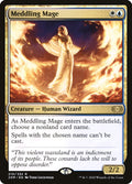 Meddling Mage – Rare Magic: The Gathering card from Double Masters (#210)