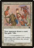 Bargain – Uncommon Magic: The Gathering card from Portal Second Age (#14)