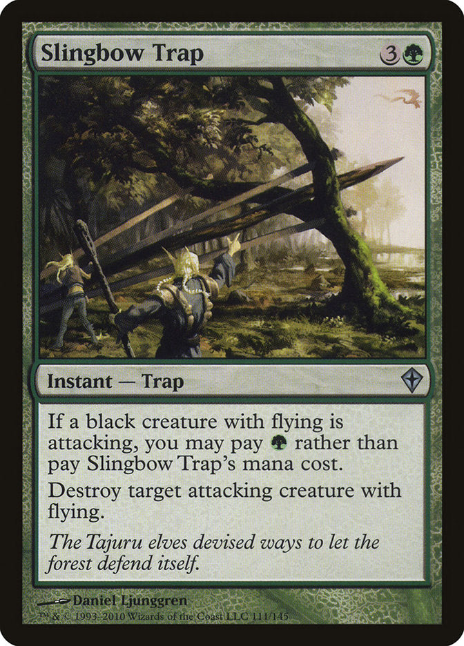Slingbow Trap – Uncommon Magic: The Gathering card from Worldwake (#111)