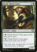 Death-Hood Cobra – Common Magic: The Gathering card from Double Masters (#163)
